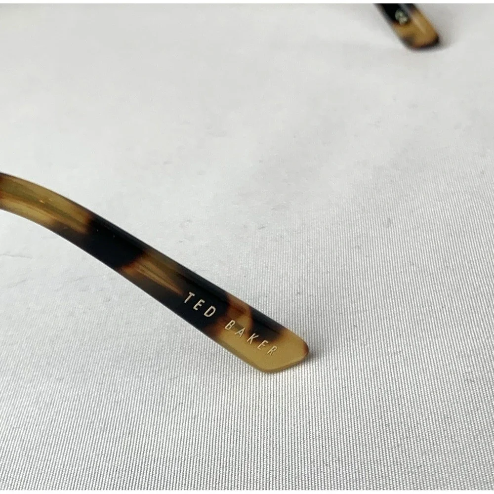 Ted Baker Sunglasses Womens Tortoise Shell Cateye Tbw053 Goldtone 52-19-140‎